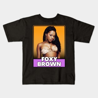 Foxy brown (retro) Kids T-Shirt